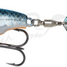 Тейл-спиннер Savage Gear Fat Tail Spin 80mm 24.0g Blue Silver