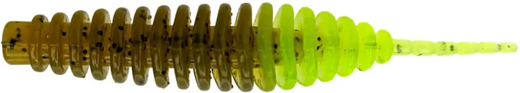 Силикон FishUP Tanta 2" #246 Green Pumpkin/Chartreuse (9шт/уп)