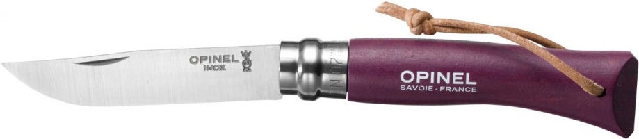 Нож Opinel №7 Inox Trekking пурпурный