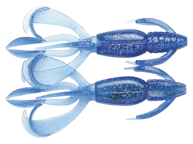 Силікон Keitech Crazy Flapper 4.4" (6 шт/уп) к:301 sapphire blue