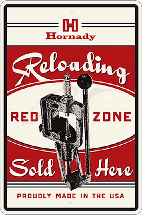 Табличка декоративна Hornady Reloading Tin Sign