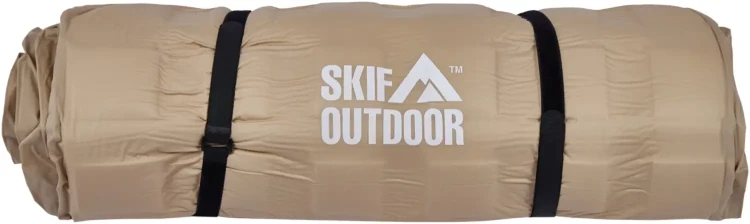 Коврик самонадувной Skif Outdoor Commander. Размер 200x73x10 см. Beige