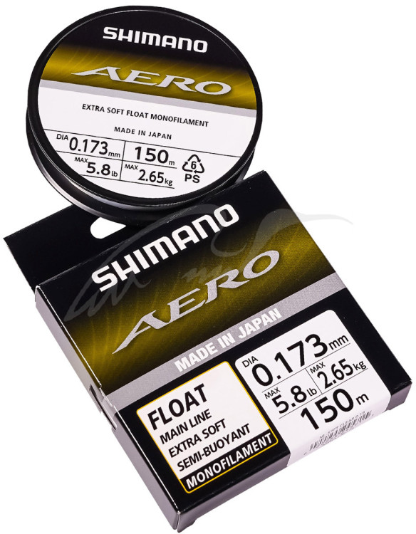 Волосінь Shimano Aero Float Line 150m 0.137mm 3.7lb/1.69kg Волосінь Shimano Aero Float Line 150m 0.137mm 3.7lb/1.69kg