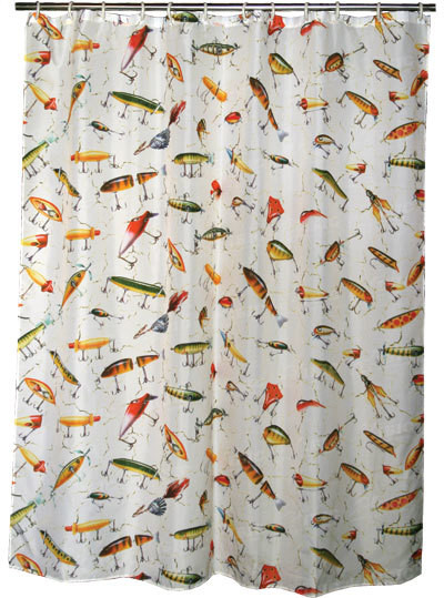 Занавесь для душа Riversedge Lure Shower Curtain высота 2.15 м.