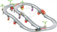 Игровой набор ZIPP Toys Электрический автотрек "Городские службы спасения" Модель 2