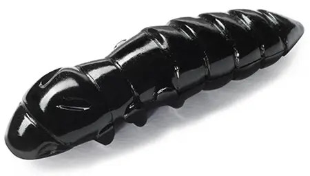Силікон FishUP Pupa 1.5" (8шт) #101 - Black, cheese taste