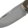 Нож Lionsteel ROK Titanium Bronzo