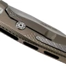 Нож Lionsteel ROK Titanium Bronzo