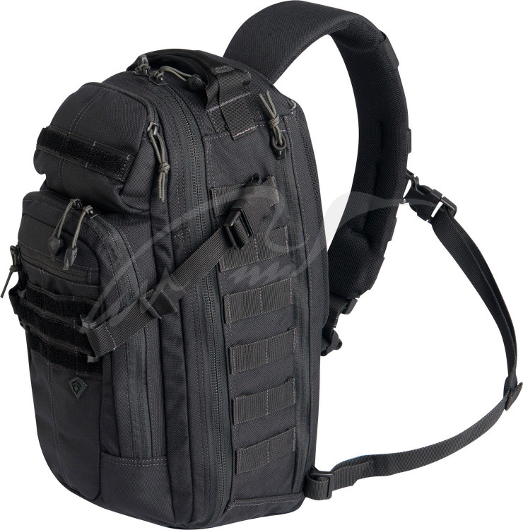 Рюкзак First Tactical Crosshatch Sling Pack. Цвет - черный