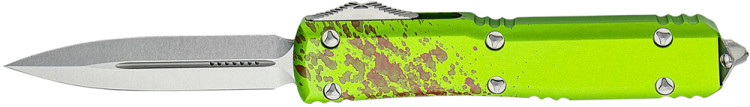 Нож Microtech Ultratech Double Edge Stonewash Zombie-Tech