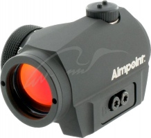 Прицел коллиматорный Aimpoint Micro S-1 6МОА в комплекте с креплением на вент. прицельную планку