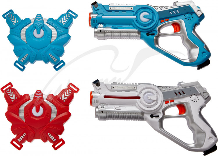 Набор лазерного оружия Canhui Toys Laser Guns CSTAR-03 BB8803F (2 пистолета + 2 жилета)