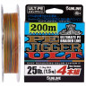 Шнур Sunline PE-Jigger ULT 200m (multicolor) #0.8/0.148mm 12lb/6.0kg