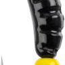 Мормишка вольфрамова Viking Fishing Shrimp+bead 0.64g 8mm Black+Y (5шт)