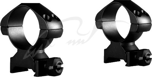 Кільця Hawke Precision Steel. d - 30 мм. High. Weaver/Picatinny