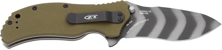 Ніж ZT 0350OLTS Green