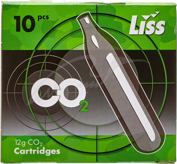 Баллон CO2 Liss 12g 10 шт/уп