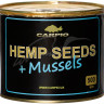 Зернова суміш Carpio HEMP SEEDS+Mussels 0.5л