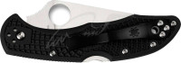 Нож Spyderco Delica4 Flat Ground Black