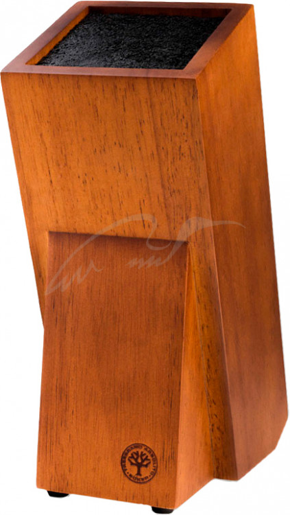 Подставка для ножей Boker Knife Block Gusto Wood. Цвет - brown