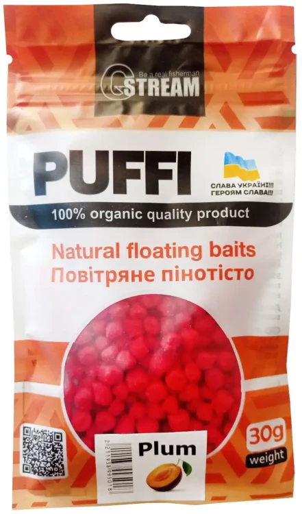 Пуфик G.Stream Воздушное пенотесто Слива 30g