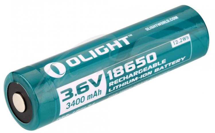 Акумуляторна батарея Olight. 18650 3.6V 3400 mAh