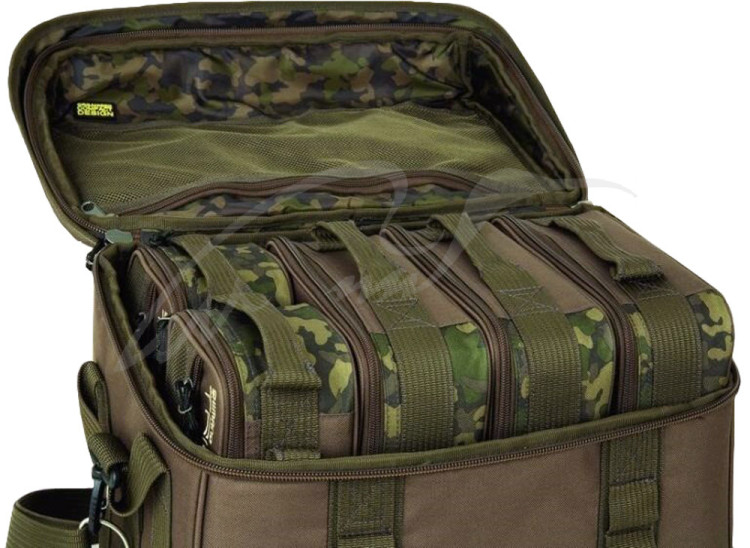 Сумка Shimano Tactical Full Compact Carryall для рибальських снастей (укомплетована) Сумка Shimano Tactical Full Compact Carryall для рибальських снастей (укомплетована)