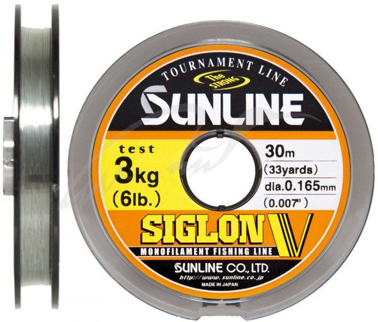 Волосінь Sunline Siglon V 30m #0.8/0.148mm 2.0kg Волосінь Sunline Siglon V 30m #0.8/0.148mm 2.0kg