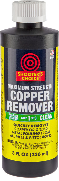 Засіб для очищення ствола від міді Shooters Choice Copper Remover. Обсяг - 236 мл