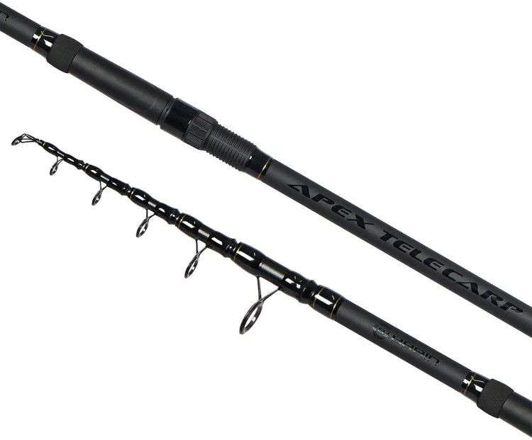 Вудилище коропове Brain Apex Tele Carp Black 3.60m 3.5lbs