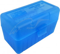 Коробка для набоїв MTM кал. 7,62 х39. Кількість – 50шт. Колір блакитний