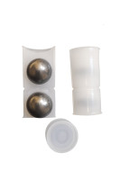 Картечь в контейнере Два шара, 12 кал (10шт) Картечь в контейнере Два шара, 12 кал (10шт)