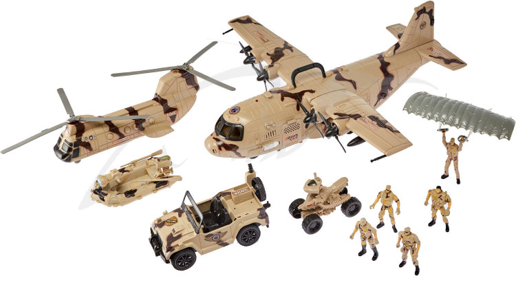 Ігровий набір ZIPP Toys Z military team Військовий літак