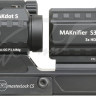 Комплект оптики MAK combo: коллиматор MAKdot S 1x20 и магнифер MAKnifier S3 3x на креплении MAKmaster Lock CS
