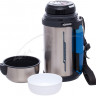 Термос ZOJIRUSHI SF-CС13ХA 1.3l (складна ручка+ремінець) Сталевий