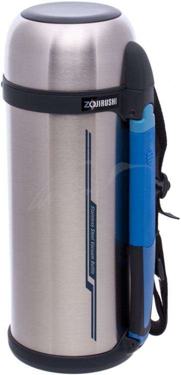 Термос ZOJIRUSHI SF-CС18XA 1.8 л (складная ручка+ремешок) ц:стальной
