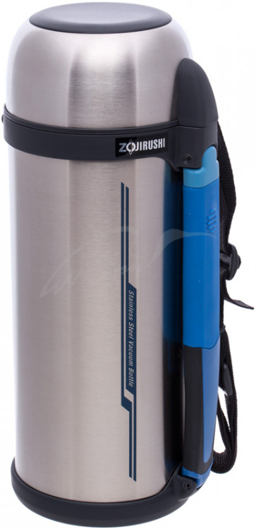 Термос ZOJIRUSHI SF-CС18XA 1.8l (складна ручка+ремінець) Сталевий