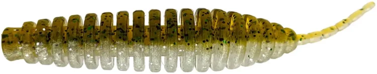 Силикон FishUP Tanta 3" #202 Green Pumpkin/Pearl (6шт/уп)