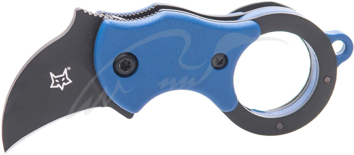 Нож Fox Mini-Ka black blue