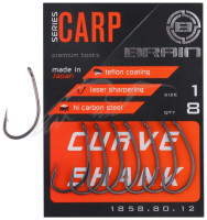 Крючок Brain Curve Shank #1 (8 шт/уп)