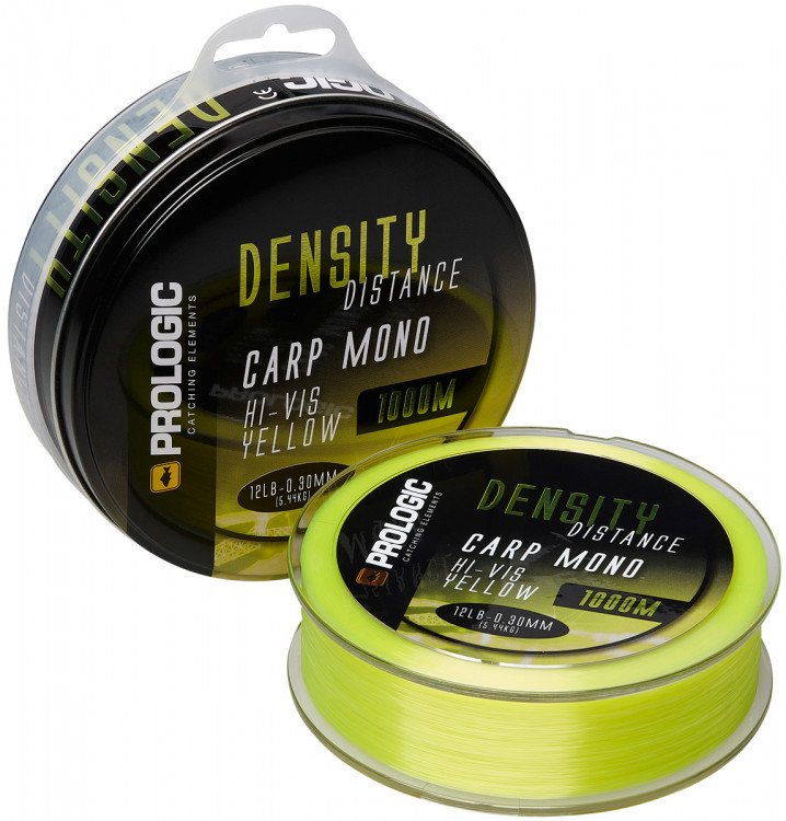 Волосінь Prologic Density Distance Mono 1000m (hi-viz yellow) 0.28mm 10lb/4.54kg