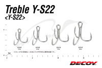 Тройник Decoy Y-S22 #2/0 (8 шт/уп)