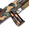 Автомат світло-звуковий ZIPP Toys HK MP7 в наборі з окулярами. Колір - камуфляж/коричневий