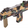 Автомат світло-звуковий ZIPP Toys HK MP7 в наборі з окулярами. Колір - камуфляж/коричневий