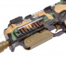 Автомат світло-звуковий ZIPP Toys HK MP7 в наборі з окулярами. Колір - камуфляж/коричневий