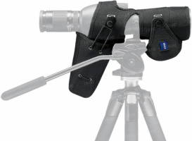 Чехол защитный для зрительной трубы Zeiss Diascope 85 T* FL с прямым окуляром. Материал - нейлон. Цвет - черный.
