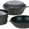 Набор посуды Snow Peak CS-600 Field Cooker Pro Aluminium