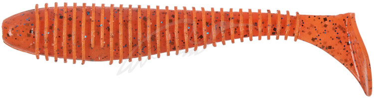 Силікон Keitech Swing Impact FAT 3.8" (6 шт/уп) к:ea#13 spicy mustard/blue