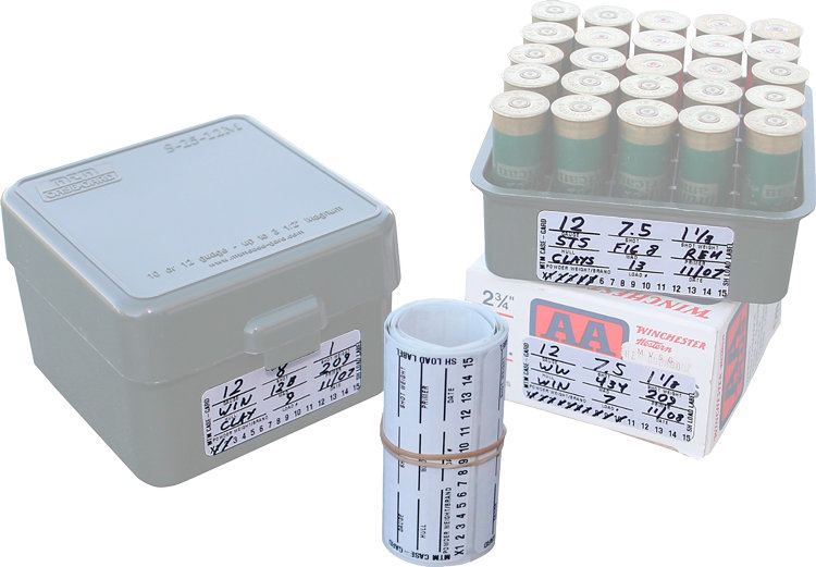 Набор стикеров Shotshell Load Labels для кейсов MTM 50 шт.