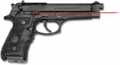 Лазерний целеуказатель Crimson Trace LG-402M на рукоять для BERETTA 92/96/M9. Колір - Червоний